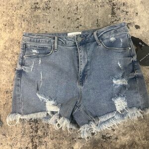NEW Articles of Society Distressed Jean Shorts size 29